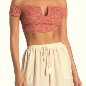 Free People Lucky Now Brami Cropped Top